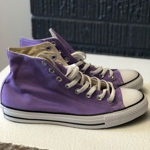 Size 11 Light Purple High Top Converse All Star